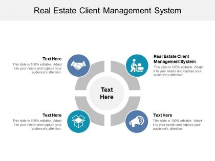 Real estate client management system ppt powerpoint presentation gridlines cpb