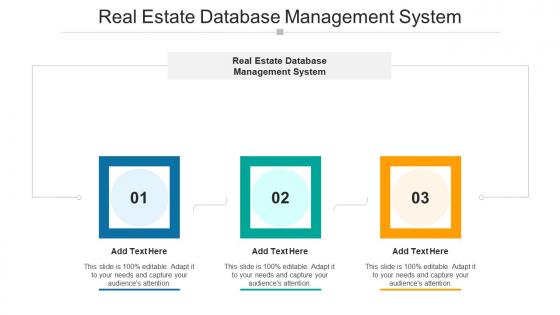 Real Estate Database Management System In Powerpoint And Google Slides Cpb