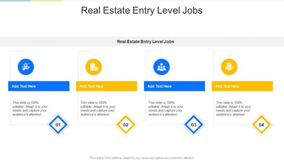 Real Estate Entry Level Jobs In Powerpoint And Google Slides Cpb
