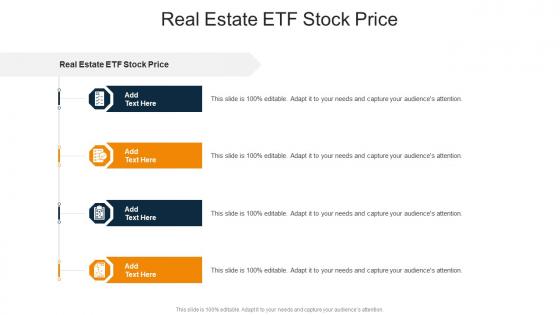 Real Estate Etf Stock Price In Powerpoint And Google Slides Cpb