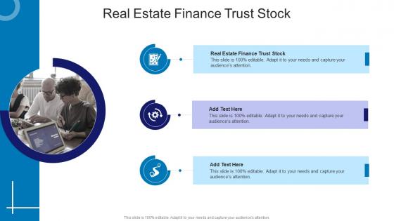 Real Estate Finance Trust Stock In Powerpoint And Google Slides Cpb