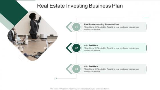Real Estate Investing Business Plan In Powerpoint And Google Slides Cpb