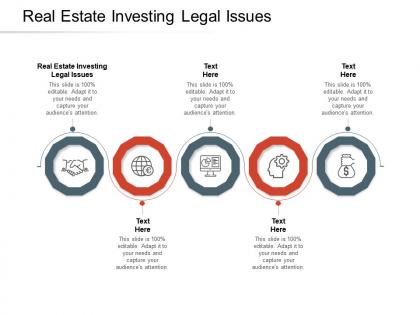 Real estate investing legal issues ppt powerpoint presentation styles influencers cpb