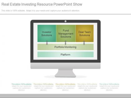 Real estate investing resource powerpoint show