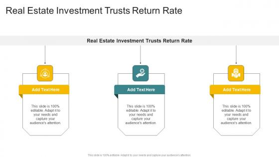 Real Estate Investment Trusts Return Rate In Powerpoint And Google Slides Cpb