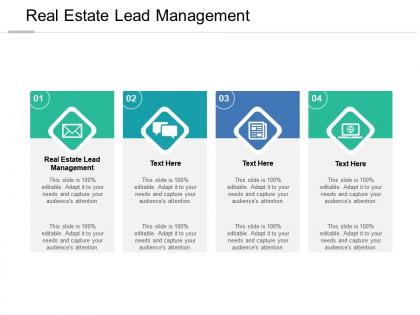 Real estate lead management ppt powerpoint presentation infographics outline cpb