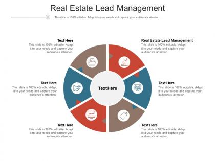 Real estate lead management ppt powerpoint presentation summary design ideas cpb