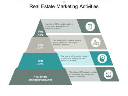 Real estate marketing activities ppt powerpoint presentation portfolio picture cpb