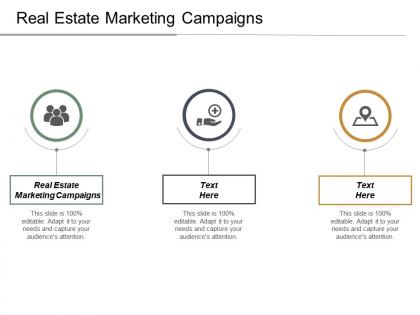 Real estate marketing campaigns ppt powerpoint presentation infographic template slides cpb