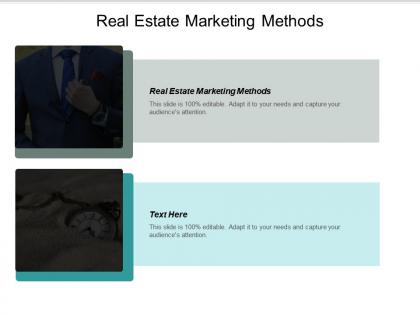 Real estate marketing methods ppt powerpoint presentation portfolio rules cpb
