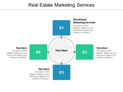 Real estate marketing services ppt powerpoint presentation infographic template objects cpb