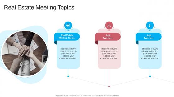 Real Estate Meeting Topics In Powerpoint And Google Slides Cpb