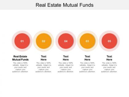 Real estate mutual funds ppt powerpoint presentation professional images cpb