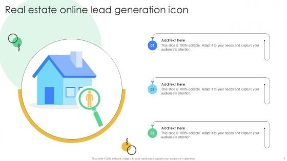 Real Estate Online Lead Generation Icon
