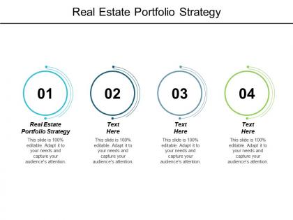 Real estate portfolio strategy ppt powerpoint presentation layouts rules cpb