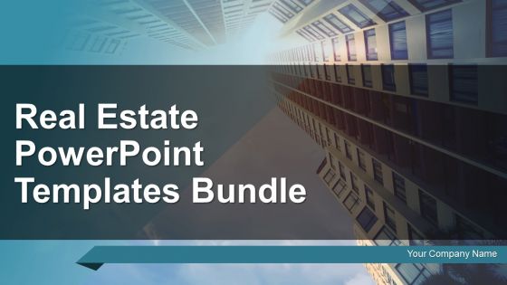 Real Estate Powerpoint Templates Bundle Powerpoint Presentation Slides