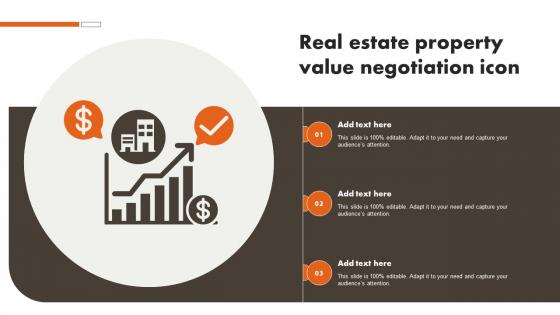 Real Estate Property Value Negotiation Icon