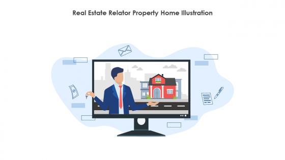 Real Estate Relator Property Home Illustration