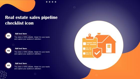 Real Estate Sales Pipeline Checklist Icon
