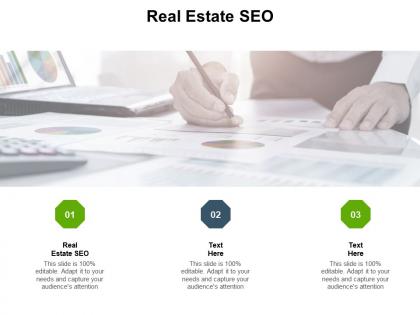 Real estate seo ppt powerpoint presentation model example introduction cpb