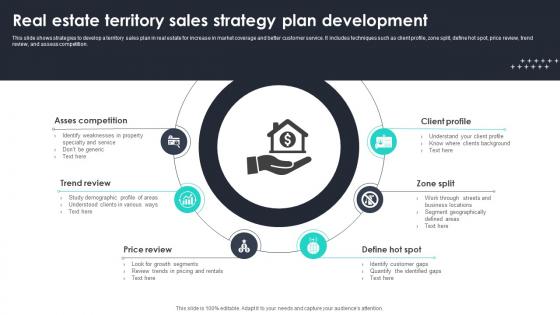 Real Estate Territory Sales Strategy Plan Development