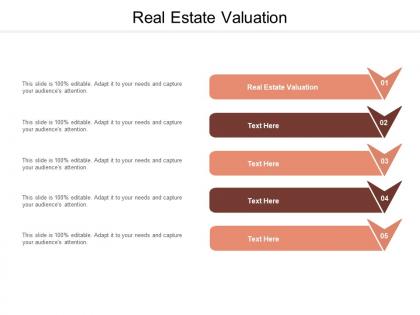 Real estate valuation ppt powerpoint presentation ideas layout cpb