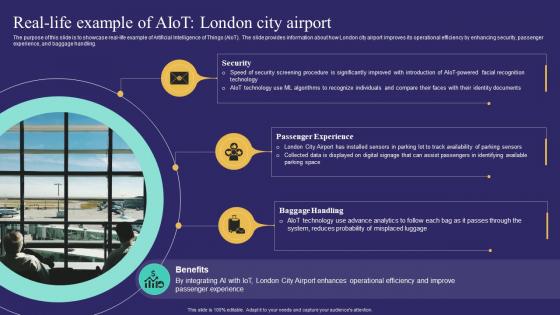 Real Life Example Of Aiot London City Airport Unlocking Potential Of Aiot IoT SS
