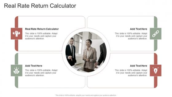 Real Rate Return Calculator In Powerpoint And Google Slides Cpb