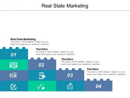 Real state marketing ppt powerpoint presentation icon professional cpb