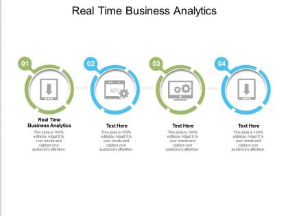 Real time business analytics ppt powerpoint presentation professional graphics cpb