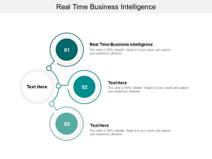 Real time business intelligence ppt powerpoint presentation show background image cpb