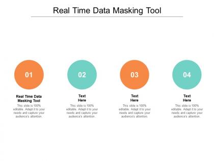 Real time data masking tool ppt powerpoint presentation gallery pictures cpb