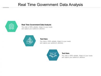 Real time government data analysis ppt powerpoint presentation show aids cpb