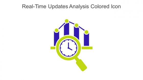 Real Time Updates Analysis Colored Icon In Powerpoint Pptx Png And Editable Eps Format
