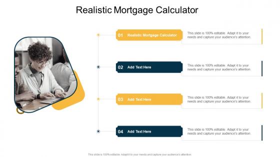 Realistic Mortgage Calculator In Powerpoint And Google Slides Cpb