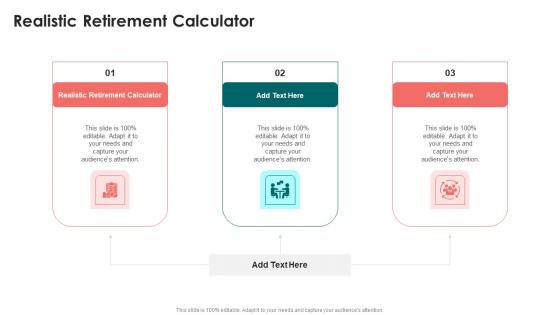 Realistic Retirement Calculator In Powerpoint And Google Slides Cpb