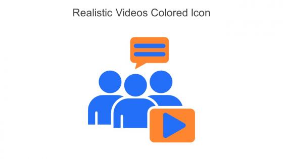 Realistic Videos Colored Icon In Powerpoint Pptx Png And Editable Eps Format
