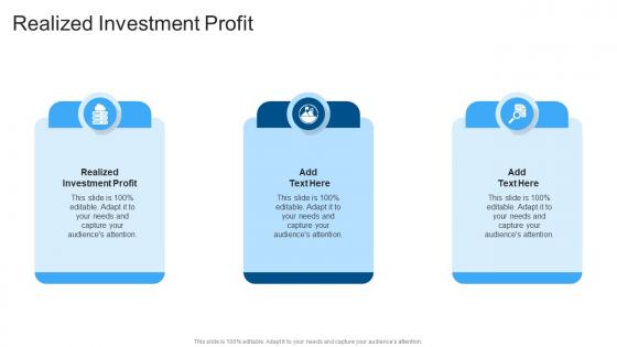 Realized Investment Profit In Powerpoint And Google Slides Cpb