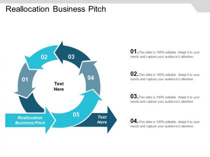 Reallocation business pitch ppt powerpoint presentation icon aids cpb
