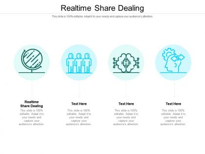 Realtime share dealing ppt powerpoint presentation ideas influencers cpb
