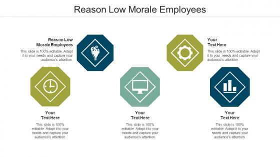 Reason low morale employees ppt powerpoint presentation inspiration outline cpb