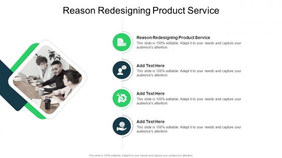 Reason Redesigning Product Service In Powerpoint And Google Slides Cpb