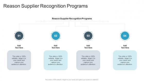 Reason Supplier Recognition Programs In Powerpoint And Google Slides Cpb