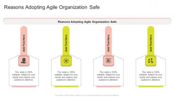 Reasons Adopting Agile Organization Safe In Powerpoint And Google Slides Cpb