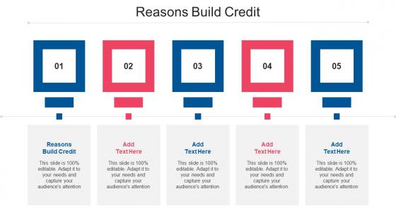 Reasons Build Credit Ppt Powerpoint Presentation Infographics Example Cpb