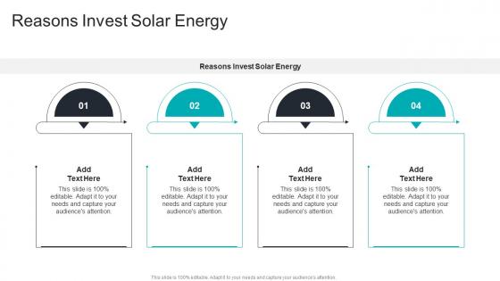 Reasons Invest Solar Energy In Powerpoint And Google Slides Cpb