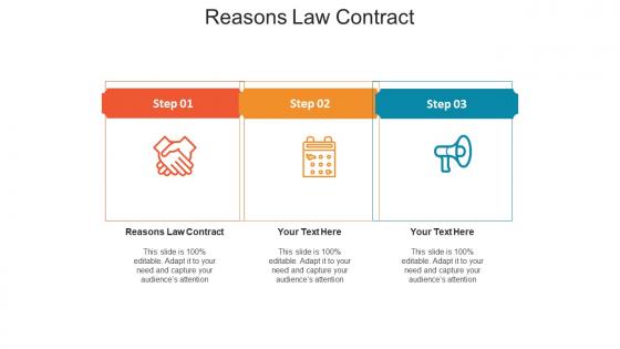 Reasons law contract ppt powerpoint presentation slides background cpb