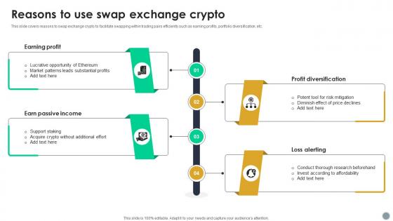 Reasons To Use Swap Exchange Crypto
