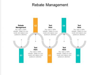 Rebate management ppt powerpoint presentation pictures graphics example cpb