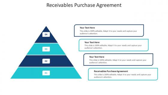Receivables Purchase Agreement Ppt Powerpoint Presentation Model Sample Cpb